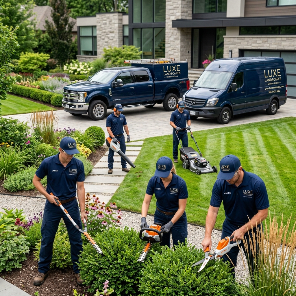Sharpe Total Lawn Care team